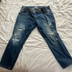 Liz Lange Maternity. Ankle Skinny Jean. Size L, excellent condition!
